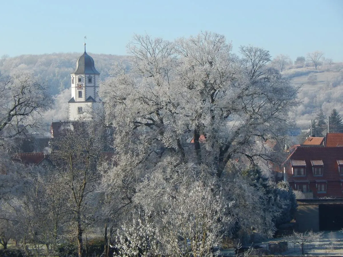 Apartmán Ferienwohnung Mainromantik Winterhausen Německo